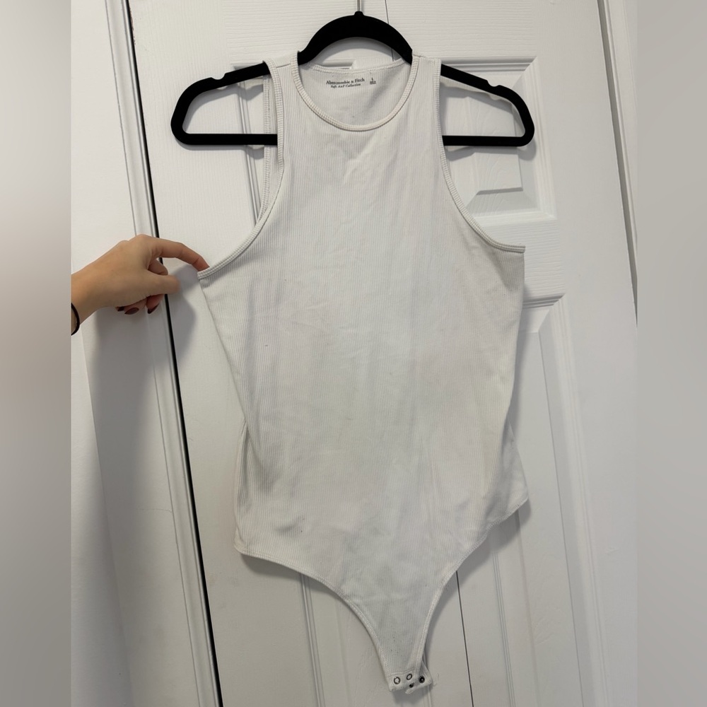 Abercrombie & Fitch White Bodysuit